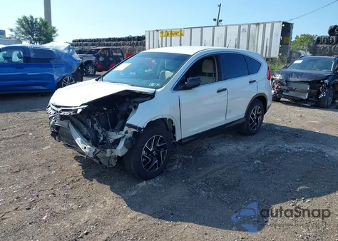 2016 Honda Cr-V Se из США, поврежденный, VIN 5J6RM4H44GL020085